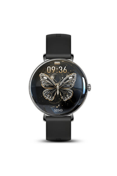 NO BRAND Smartwatch Ceas de damă Ceas inteligent Apeluri Meniu Sănătate 3 curele