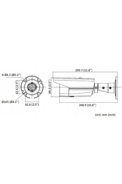 NO BRAND Cameră IP DS-2CD2T83G2-2LI(2.8MM) Smart Hybrid Light 8.3 Mpx, Hikvision