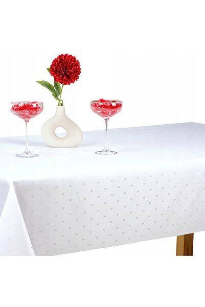 NO BRAND Față de masă elegantă Plamoodporny cu dantelă din șnur guipure 160x4...