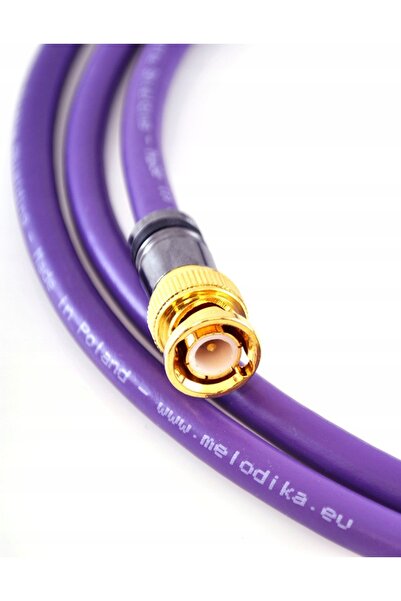 NO BRAND Melodika Mdbn700 Purple Rain Cablu BNC - BNC Cablu Video Coaxial HD-...