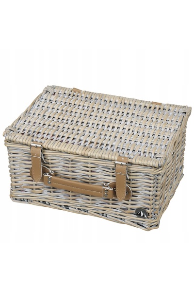 NO BRAND Coș de picnic pentru 2 persoane CILIO 37 x 27 x 18 cm