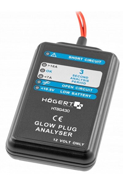 NO BRAND Tester de bujii incandescente alimentat la 12V CC