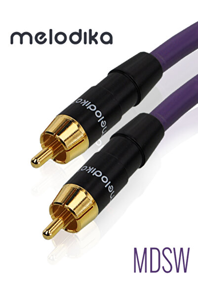 NO BRAND Melodika Mdsw100 Purple Rain Cablu pentru Subwoofer RCA - RCA Cinch ...