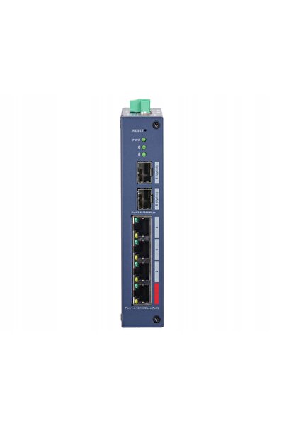DAHUA CHS4206-4ET-90 SWITCH INDUSTRIAL POE SFP CU 4 PORTURI