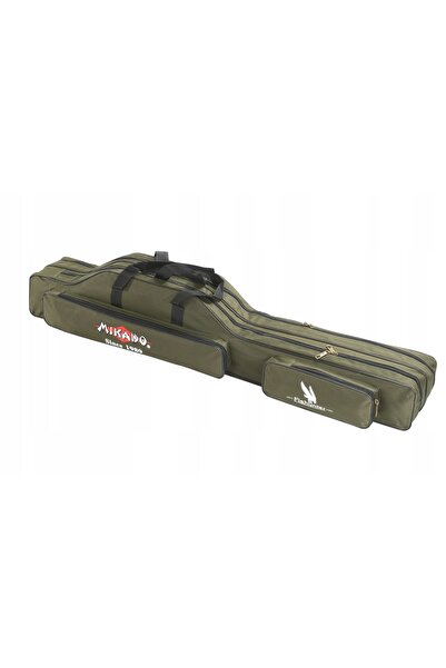 NO BRAND Husă Mikado cu 2 compartimente pentru lansete de pescuit 120cm
