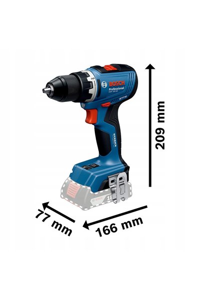 Bosch Professional 18V 63Nm GSR 18V-65 BOSCH 2x4,0Ah + VALIZĂ + 82 ACCESORII
