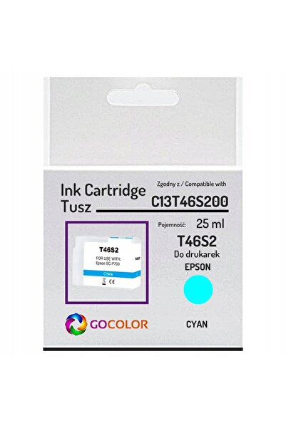 NO BRAND Cerneală nouă C13T46S200 T46S2 Cyan pentru EPSON SureColor SC-P700