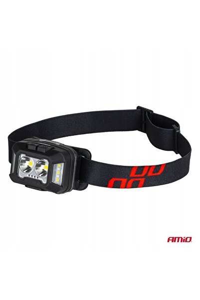 NO BRAND 2Xxpg+10Smd 1800Mah Lanternă frontală reîncărcabilă super luminoasă ...