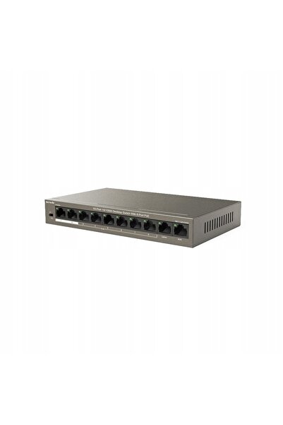 NO BRAND Tenda Tef1110P-8-63W Switch cu 10 porturi, Switch PoE cu 8 porturi
