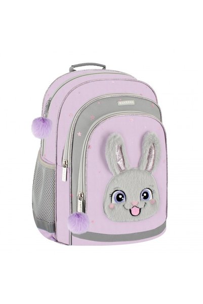 NO BRAND Rucsac școlar Starpak mov 23l cu multiple compartimente