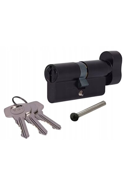 NO BRAND Yale Y500 35g/50 Insert cu buton 3 chei Negru