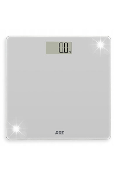 NO BRAND Cântar de baie până la 180 kg Ade 30 X 30 cm Gri
