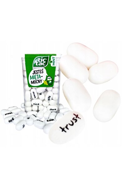 NO BRAND Tic Tac Mentă 18g 24 bucăți