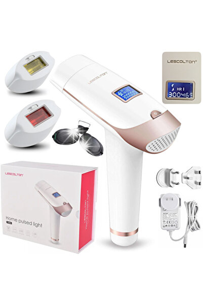 NO BRAND Epilator Laser IPL Două Lumini pentru Față, Corp, Picioare T009I Les...