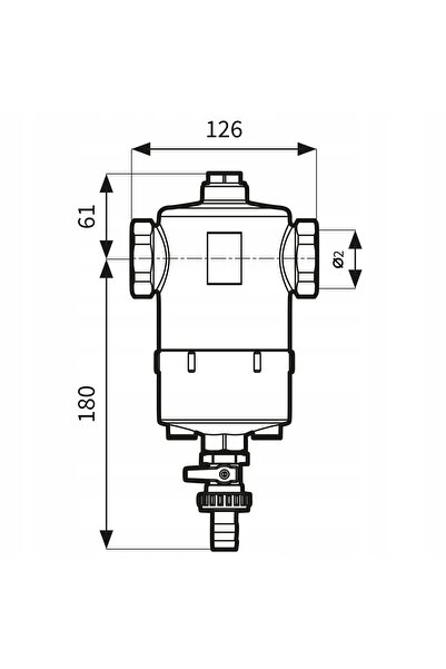 NO BRAND SEPARATOR MAGNETIC FILTRU DE DECONTAMINAȚIE FILTRU DE INSTALARE FAR215