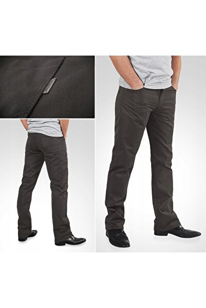 NO BRAND Pantaloni eleganți formali din bumbac pentru bărbați, mărimi mari, H...
