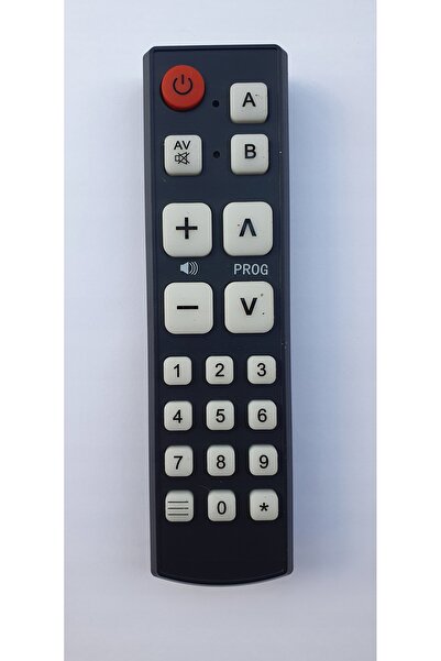 NO BRAND Telecomandă cu butoane mari pentru vârstnici și copii