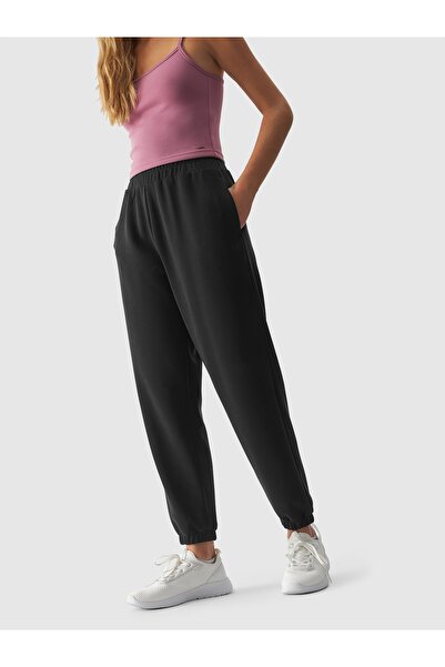 NO BRAND Pantaloni sport de damă 4F, negri, mărimea L