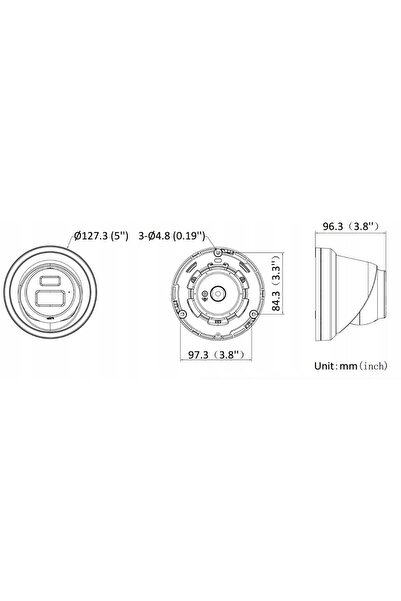 NO BRAND Cameră IP DS-2CD23123G2-LIS2UY/SL(2.8MM) Lumină Hibridă Inteligentă ...