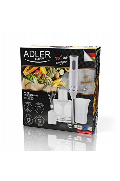 NO BRAND Blender de mână multifuncțional 800W, tocător de alimente, tel, bătă...