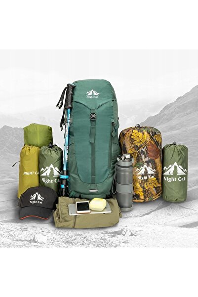 NO BRAND Night Cat 30L Rucsac de călătorie ușor și respirabil pentru excursii