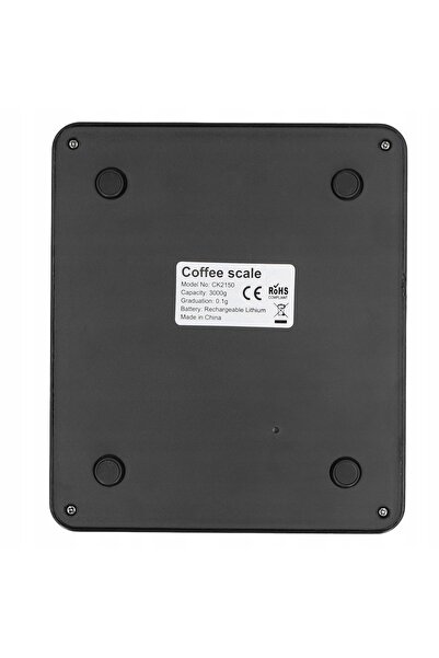 NO BRAND Cântar de cafea mini Kuchenna cu temporizator, afișaj digital LED 3k...