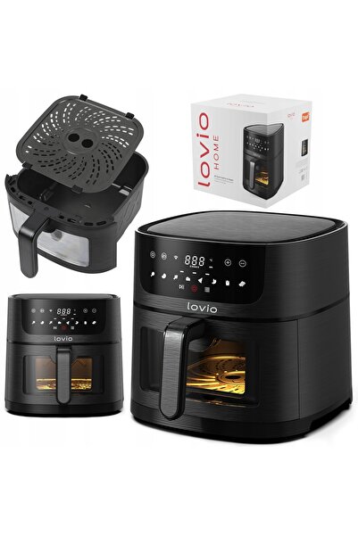 Lovio LVAF002BK 1900W 6l 7 Programe Wi-Fi Negru Friteuză cu aer cald