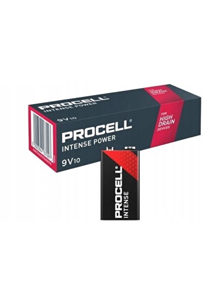 NO BRAND 10X Duracell Procell Intense 9V - Baterie alcalină industrială 6Lr61