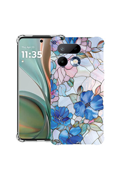 bestcase ®   Противоударен калъф Husa за Realme 16 Pro 5G, Флорален - Витражн...