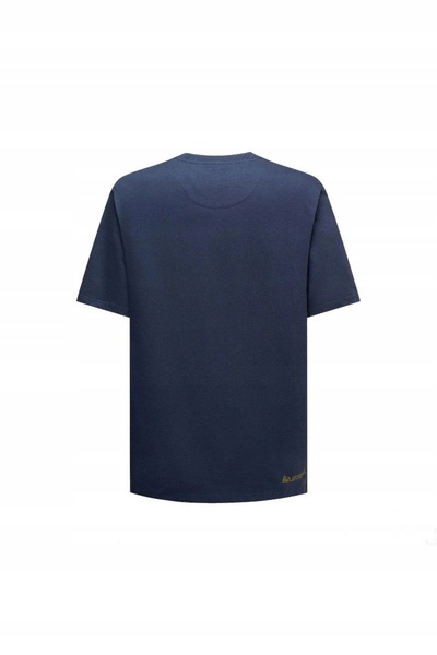 La Sportiva Tricou de alpinism pentru bărbați, cu aplicație lună, albastru ma...