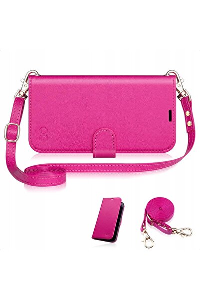 NO BRAND Husă din piele tip carte Ocase pentru Samsung Galaxy S24 Fe Rfid Roz...