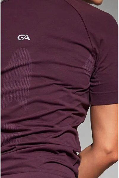 NO BRAND Tricou de antrenament Gatta pentru femei, sport alergare, XL, bordo