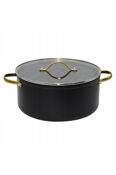 NO BRAND Oală din aluminiu 2,7L 20cm cu strat antiaderent Ilag, pentru inducț...