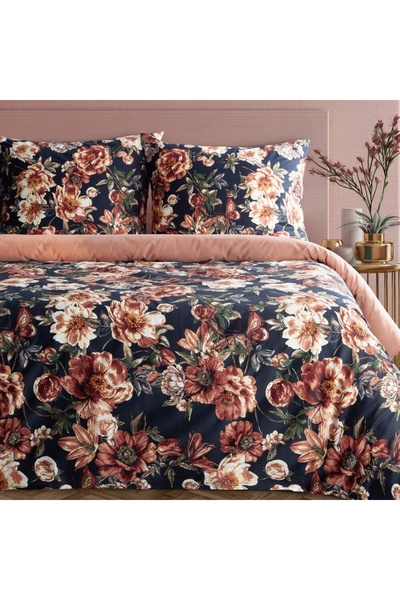 Eurofirany Set de lenjerie de pat SPRING/79 140x200 cm, bumbac, cu flori – FA...