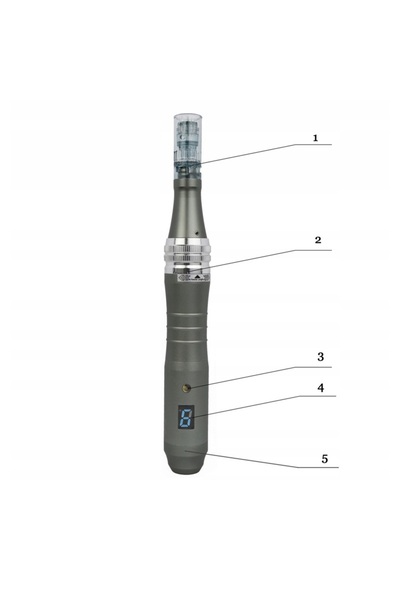 NO BRAND Dr Pen Ultima M8-W + 2 Cartușe Dermapen Wireless pentru Mezoterapie