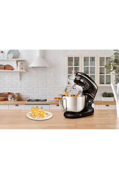 NO BRAND ROBOT KUCHENNY MIXER PLANETAR BlackChef MISA 6L PUTERE MARE 3000W