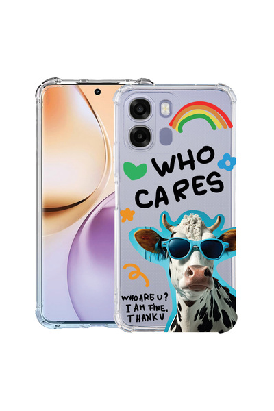bestcase ®   Αντικραδασμική Θήκη Husa για OPPO A6 / A6X / A6S, Cool Cow - Who...