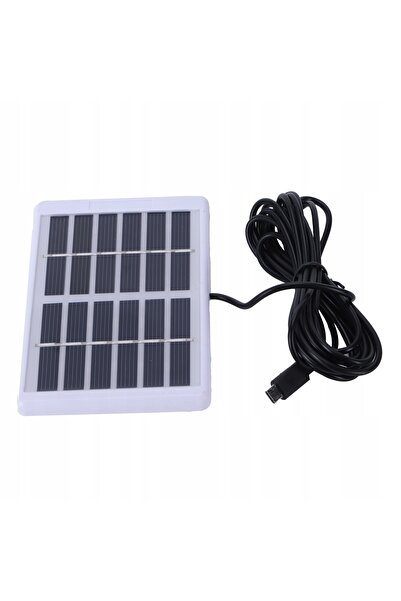 NO BRAND Ventilator 5V + Panou Solar Solar 2.5W USB