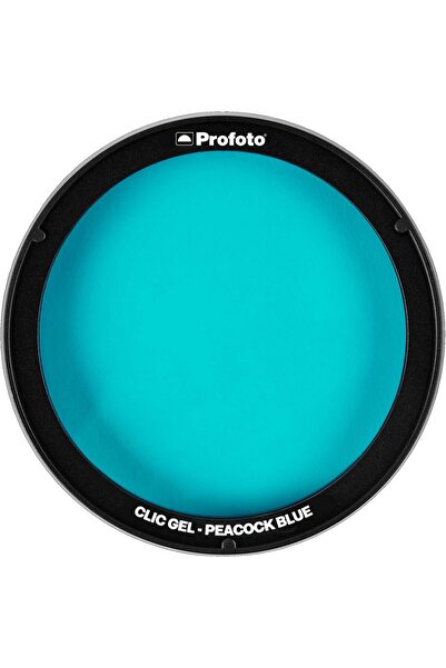NO BRAND Filtru gel Clic Peacock Blue pentru C1 Plus/A1X/A1