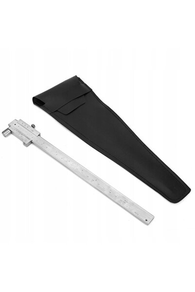NO BRAND Riglă din oțel inoxidabil cu trasator 0-200 mm 0,1 mm