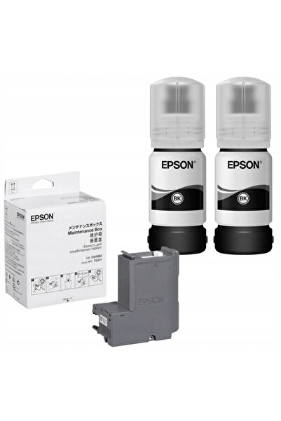 NO BRAND Nou set de 2 cartușe Epson 110S T01L1 C13T01L14A + Colector de cerne...