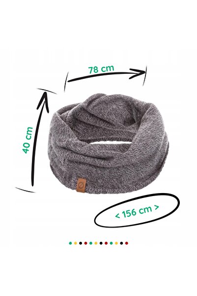 Brødrene Set de iarnă 2-în-1 pentru bărbați, căciulă cu glugă tip cowl Brodre...