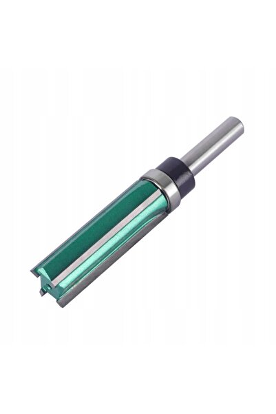 NO BRAND Freză de tăiat și profilat lemn VHM cu rulment 16x50mm, coadă 8mm