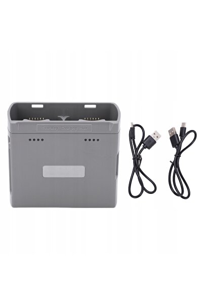 NO BRAND Încărcător inteligent dublu cu sursă de alimentare USB portabilă, Negru