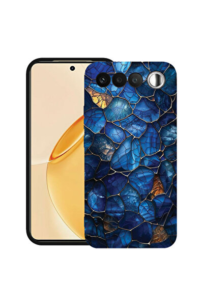 bestcase ®   Калъф Husa TPU Ултра тънък за Realme 16, Флорален - Витражна хор...