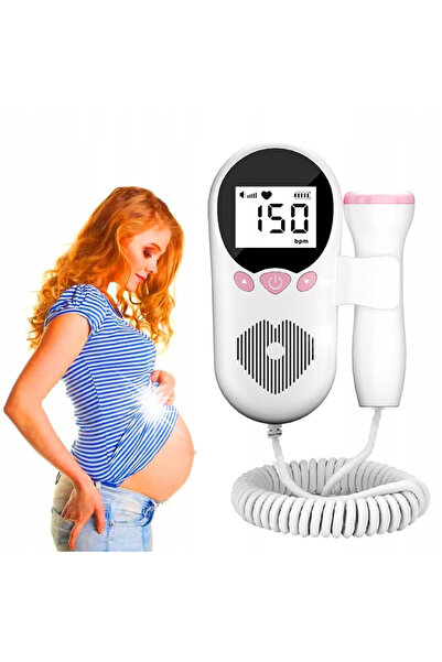 NO BRAND Detector medical de ritm cardiac fetal, Monitor Doppler pentru detec...