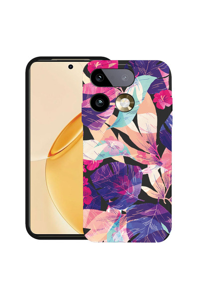 bestcase ®   Θήκη TPU Υπέρλεπτη Husa για Realme 16 Pro Plus, Τροπικά Λουλούδι...
