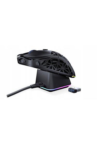 NO BRAND Mouse wireless Endorfy Liv Plus Wireless, Stație de încărcare, RGB