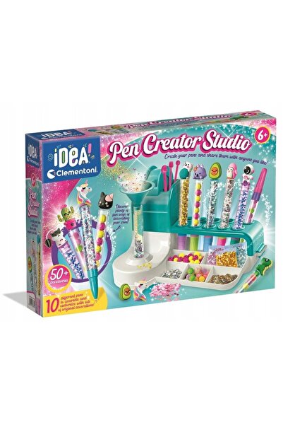 Baby Clementoni Kit pentru confecționarea pixurilor, Cadou creativ pentru cop...