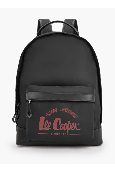 Lee Cooper حقيبة ظهر بطبعة شعار مع أحزمة كتف قابلة للتعديل